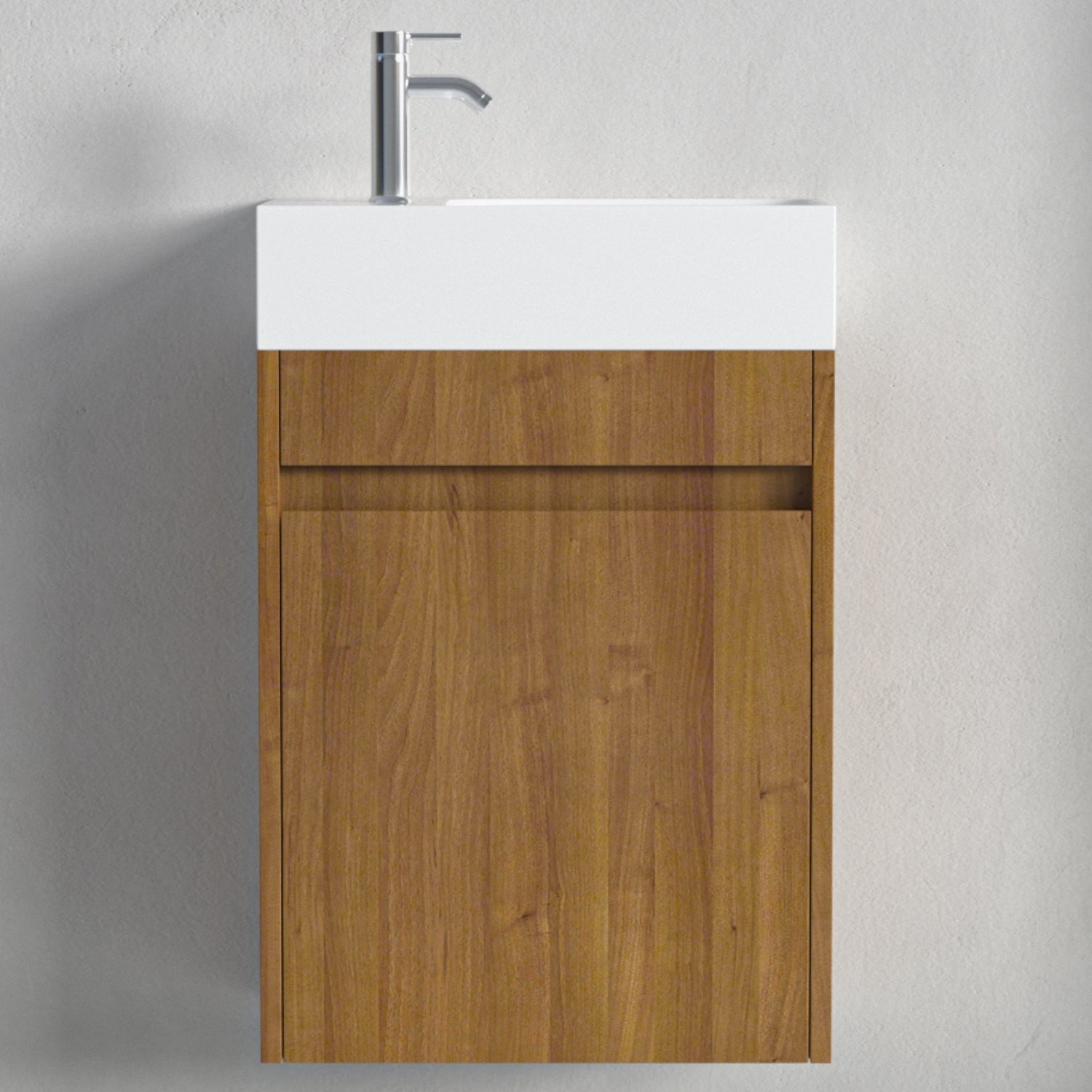 LOMAZOO meuble lave-mains Ibiza chêne chaud - 40cm - 5