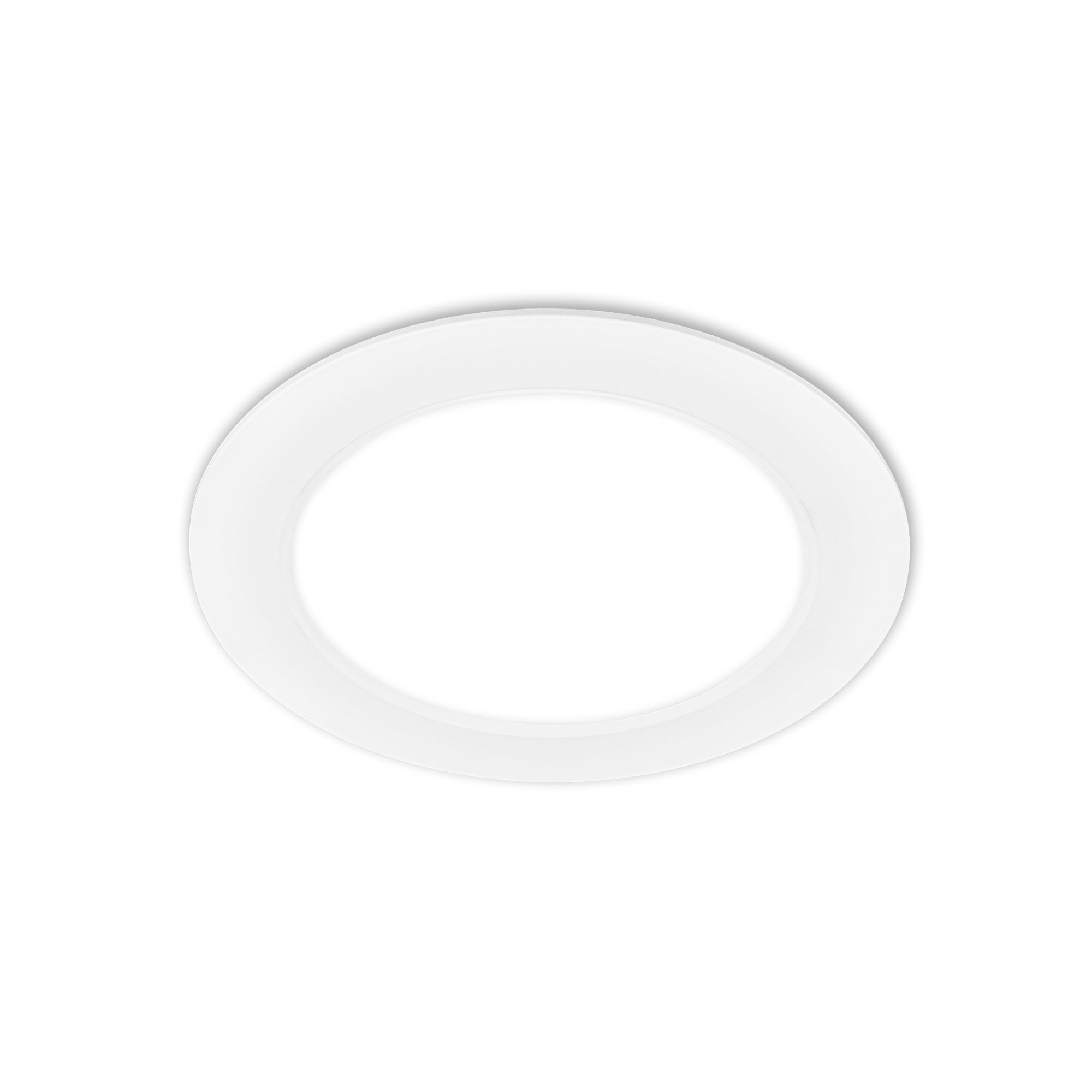 Spot LED Encastrable Extra Plat 12W 1200lm - Blanc Neutre 4000K, Ø17 Cm, Noir, Pour Plafond Intérieur
