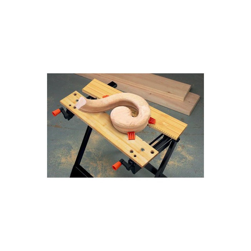 Black & Decker - Établi portable Workmate® 760 mm, charge max. 160 kg - WM301 BLACK & DECKER - 2