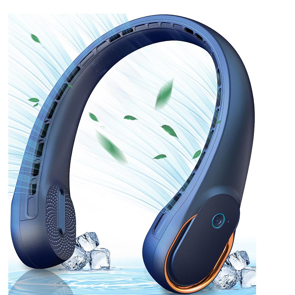 Ventilateur De Cou Portable à Suspendre Mains Libres Avec Chargement