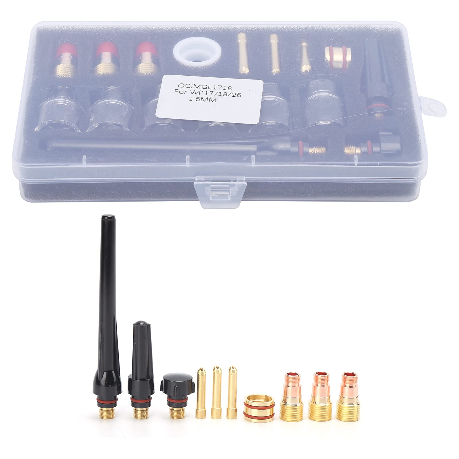 20 Embouts De Soudage Cuivre 0.8mm Pour Torche MIG/MAG 15AK - Fafeicy