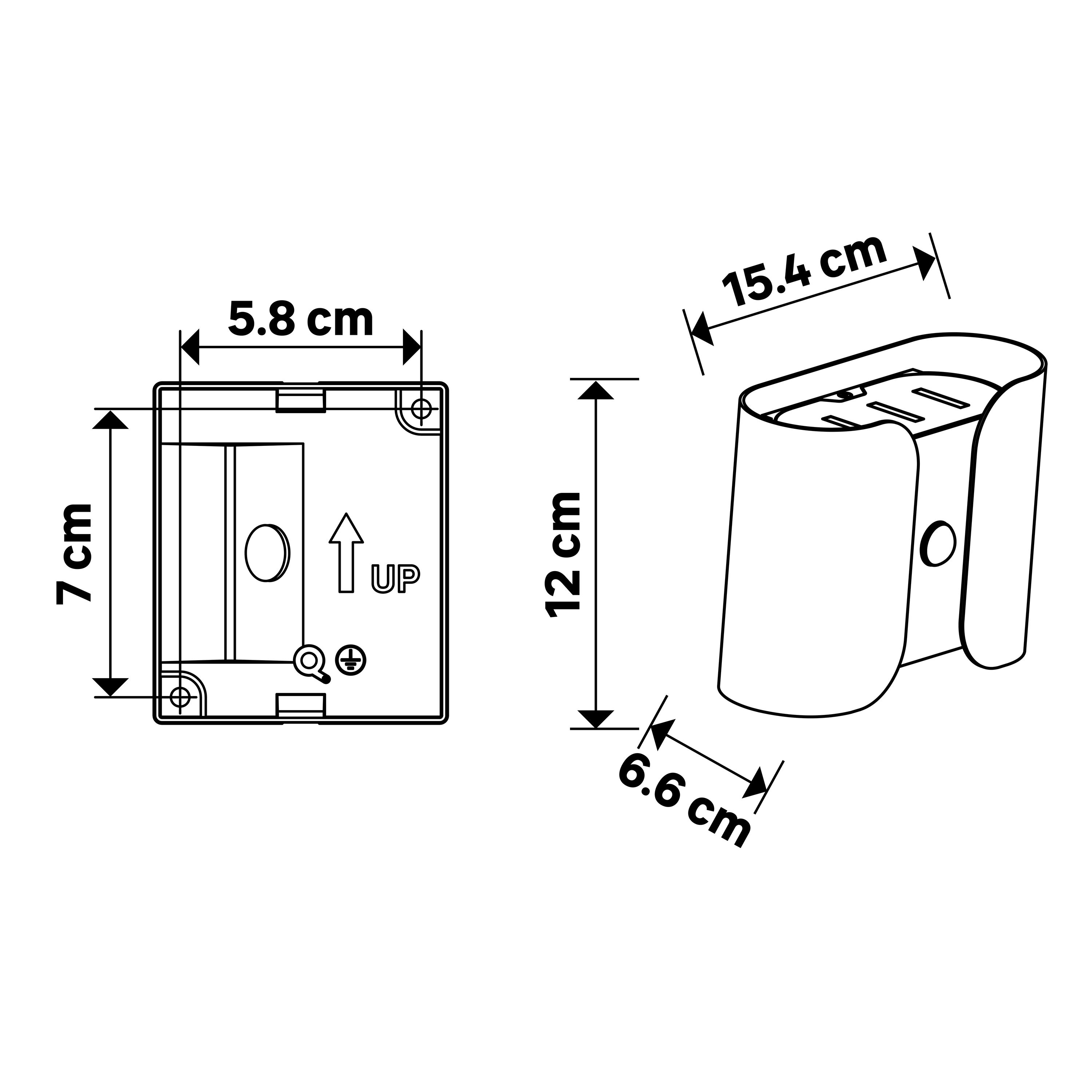 Applique da esterno a LED, 1600 lumen, variazione del bianco, verde Lardeo INSPIRE - 9