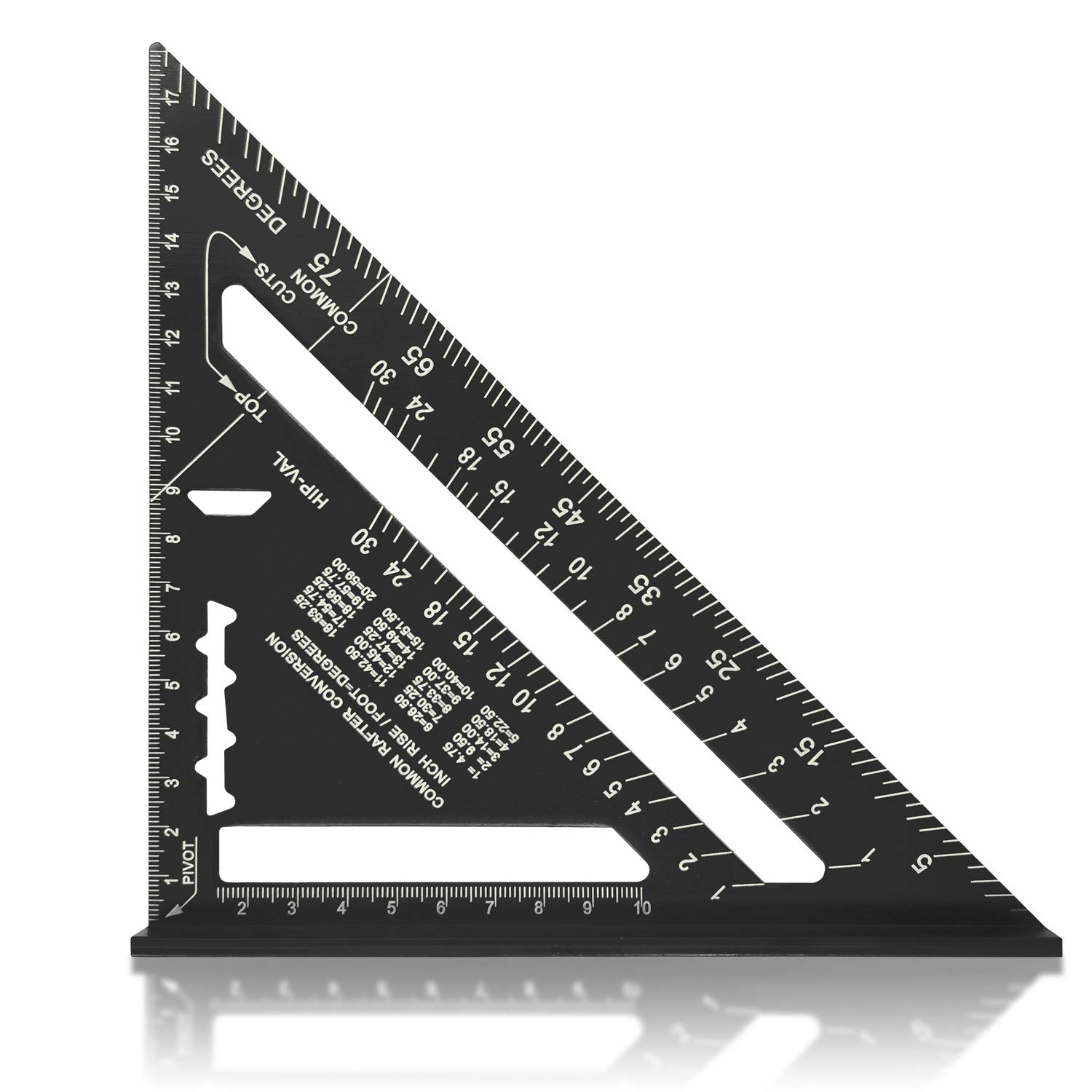 Équerre Triangle de Menuisier 7 Pouces Métrique, Règle de Mesure ...