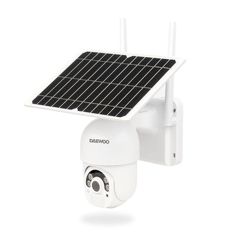Caméra extérieure DAEWOO W505M - Wifi | Solaire | Sans fil | Leroy Merlin