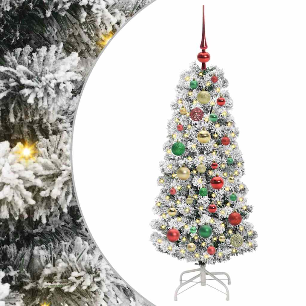 Sztuczna choinka z zawiasami Ze LED Lights 120 cm PVC