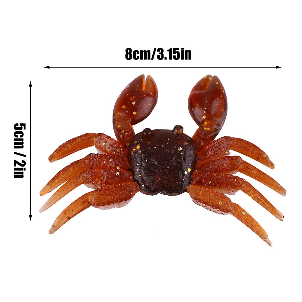 Lot de 30 leurres de pêche Bicolores en Plastique