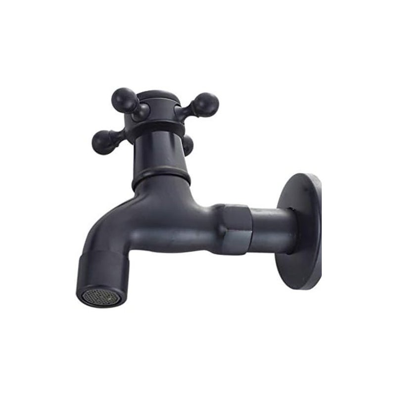 Zabytkowy kran jednouchwytowy do zimnej wody G1/2" - ścienny kran umywalkowy do łazienki