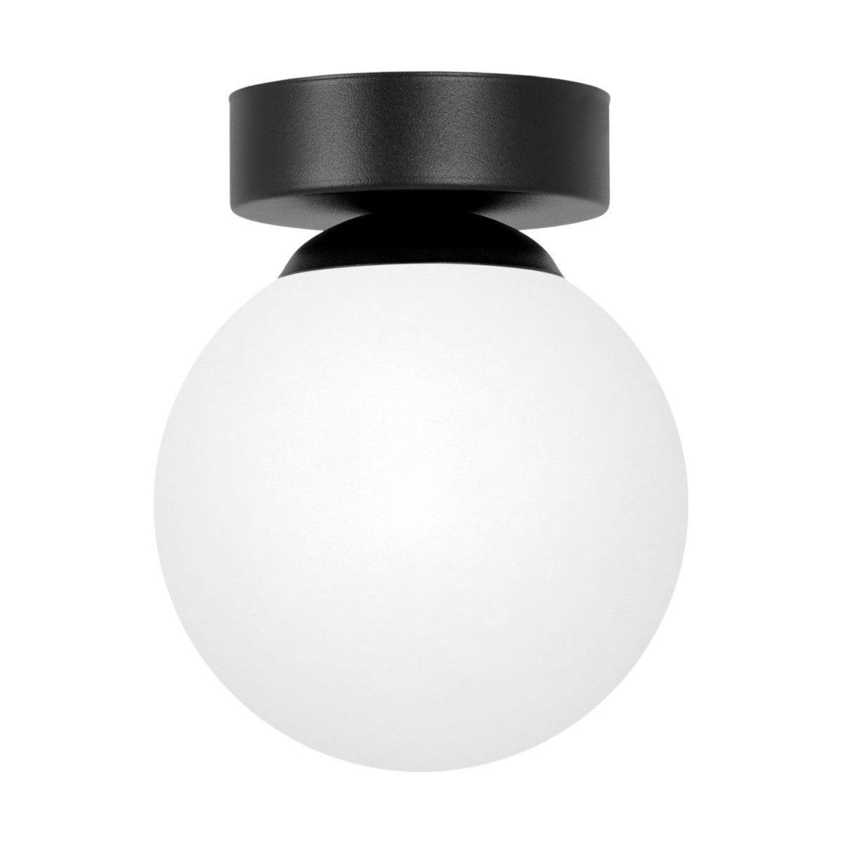 Lampa wisząca INEZ czarno-biała 1 x E14 x 10W wym: 18 x 14 x 14 cm Kaja
