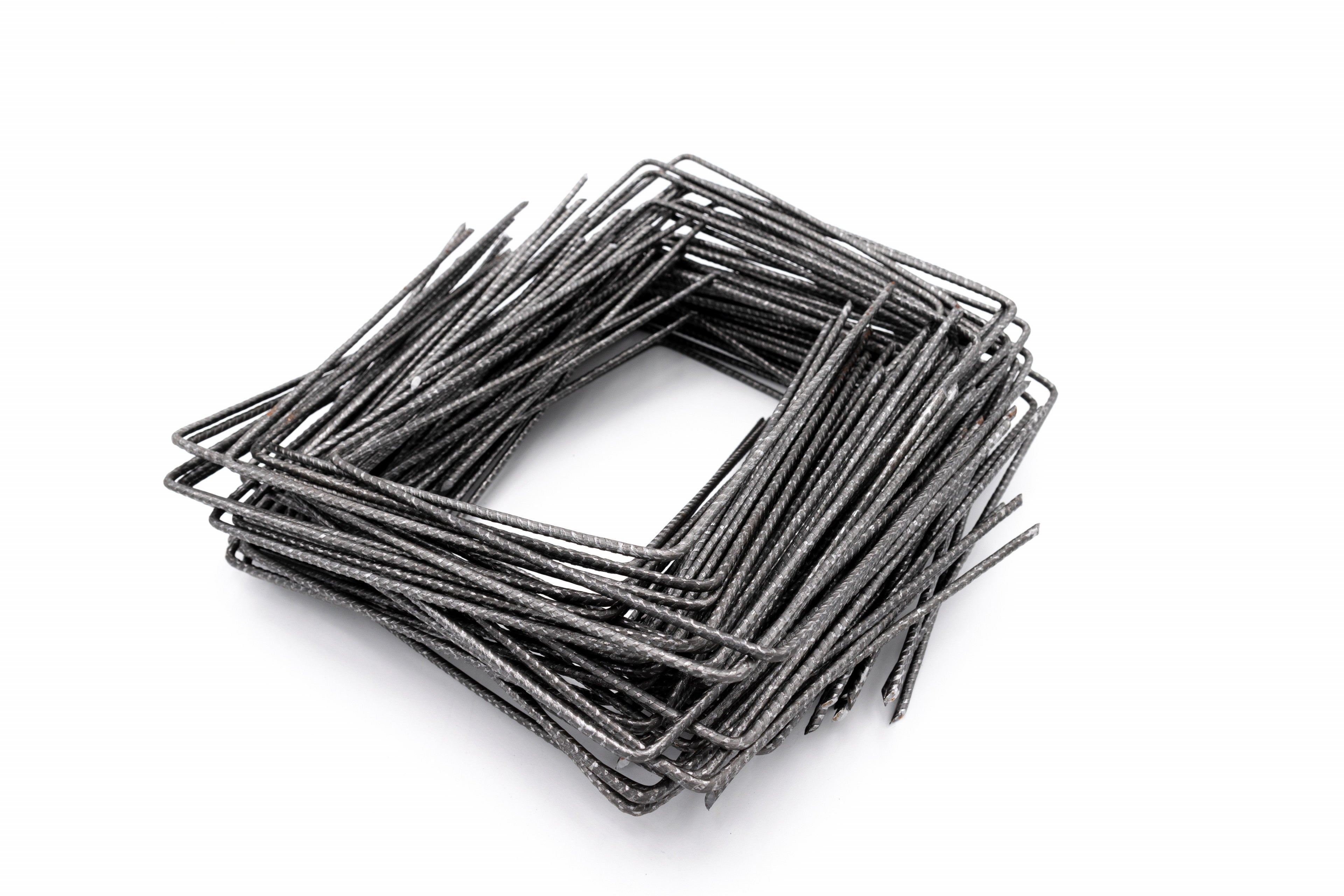 Kit : Toile de paillage 130g/m² verte + agrafes 130g/m² 1,25m x 100m Vert - 3