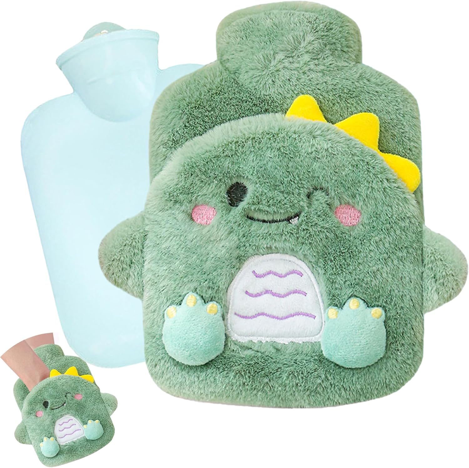 Bouteille D'eau Chaude, Bouillotte Eau Chaude, Bouillotte, Mini