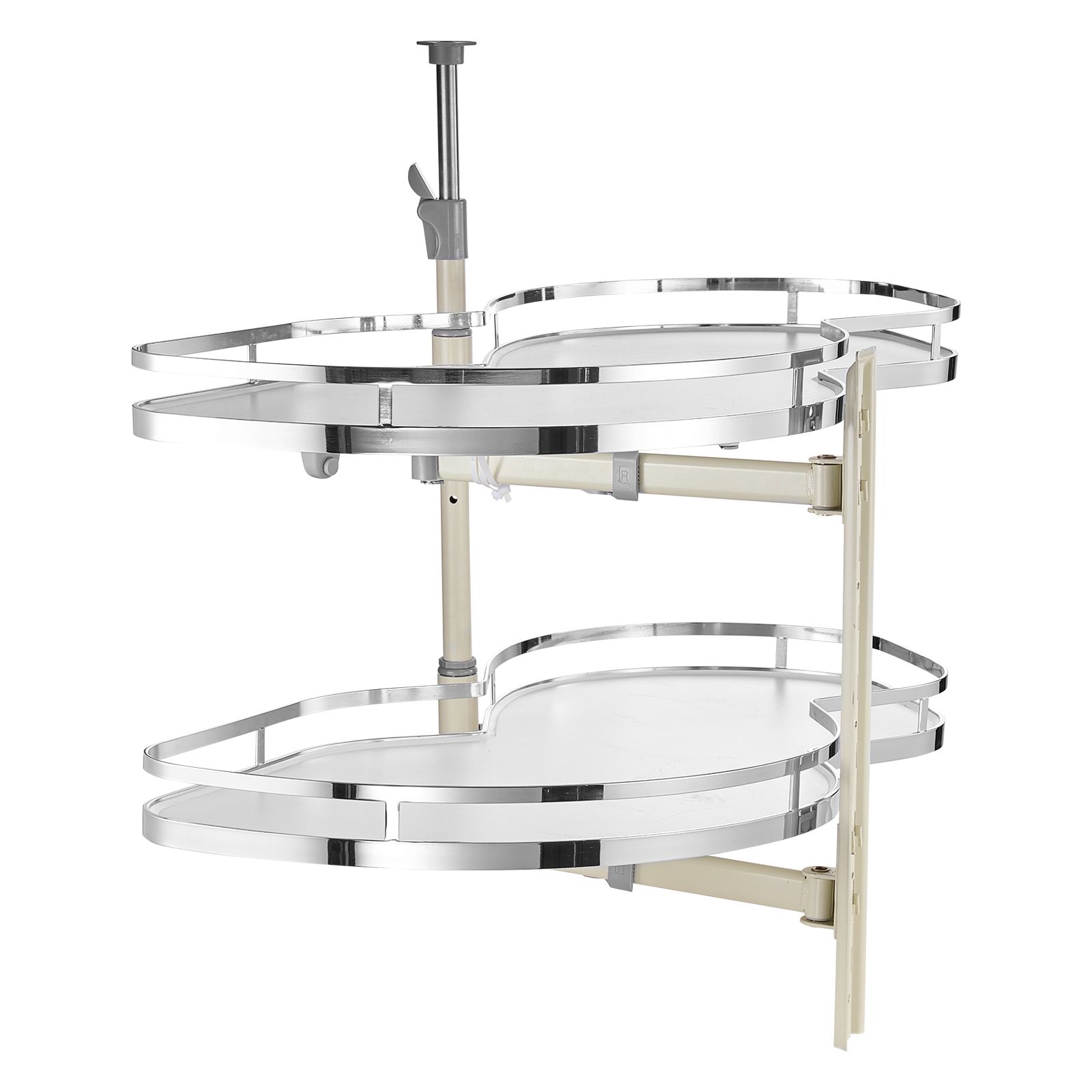 Jeu de Shelvo 1/2 lune étagère pivotante pour module de 800mm Plastique Jeu de Shelvo 1/2 lune étagère pivotante pour module de 800mm Plastique