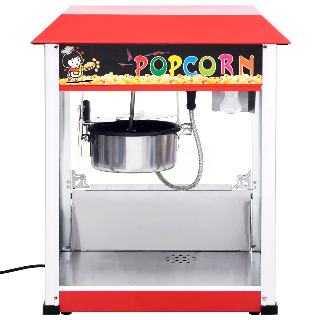 Machine à pop-corn avec pot de cuisson en téflon 1400 W vidaXL - 4
