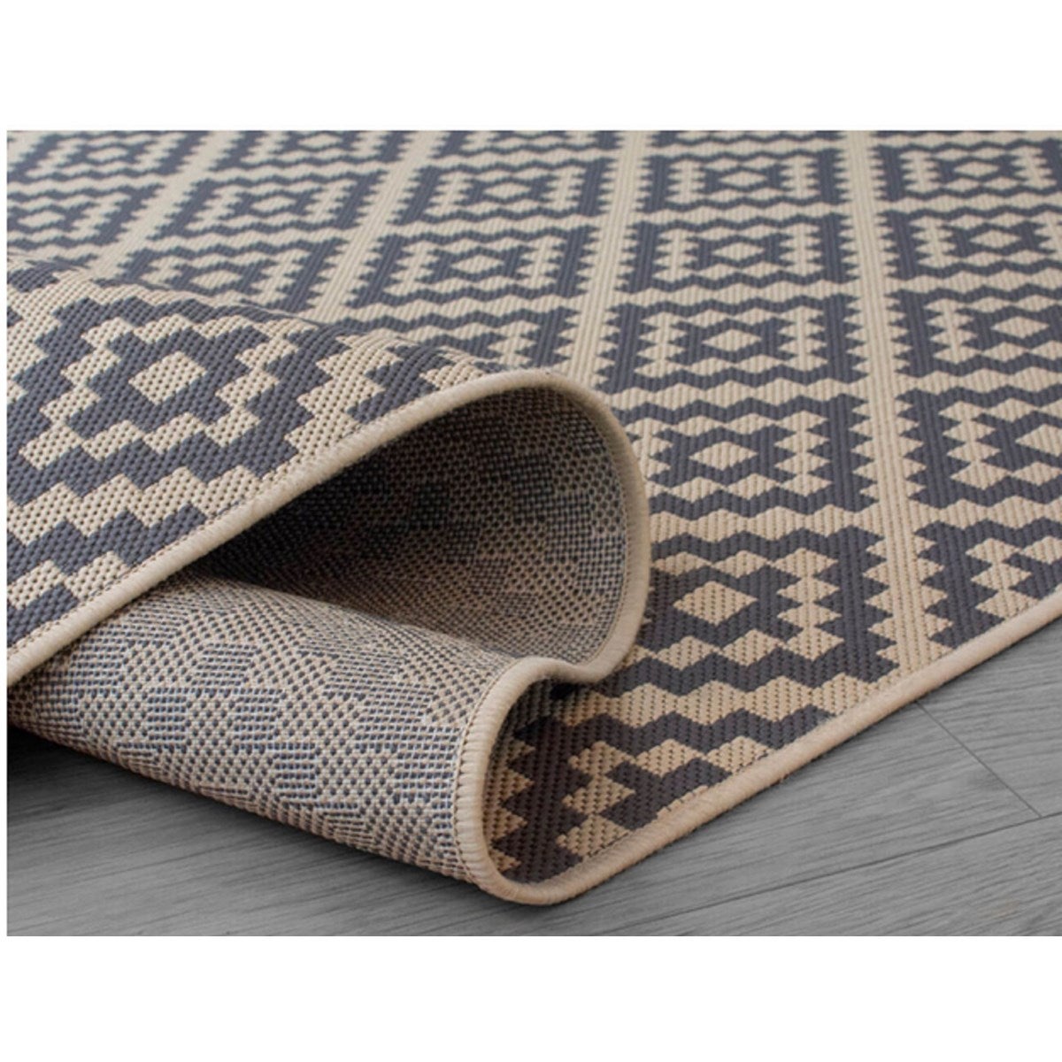 Tapis intérieur extérieur tissé plat MORETTI 120x170 cm - 4