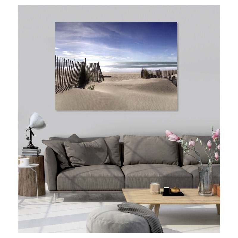 Tableau toile en kit LE SOLEIL D ESPIGUETTE 180 x 130 cm - Toile textile sans PVC, Made in France par Scenolia - 3