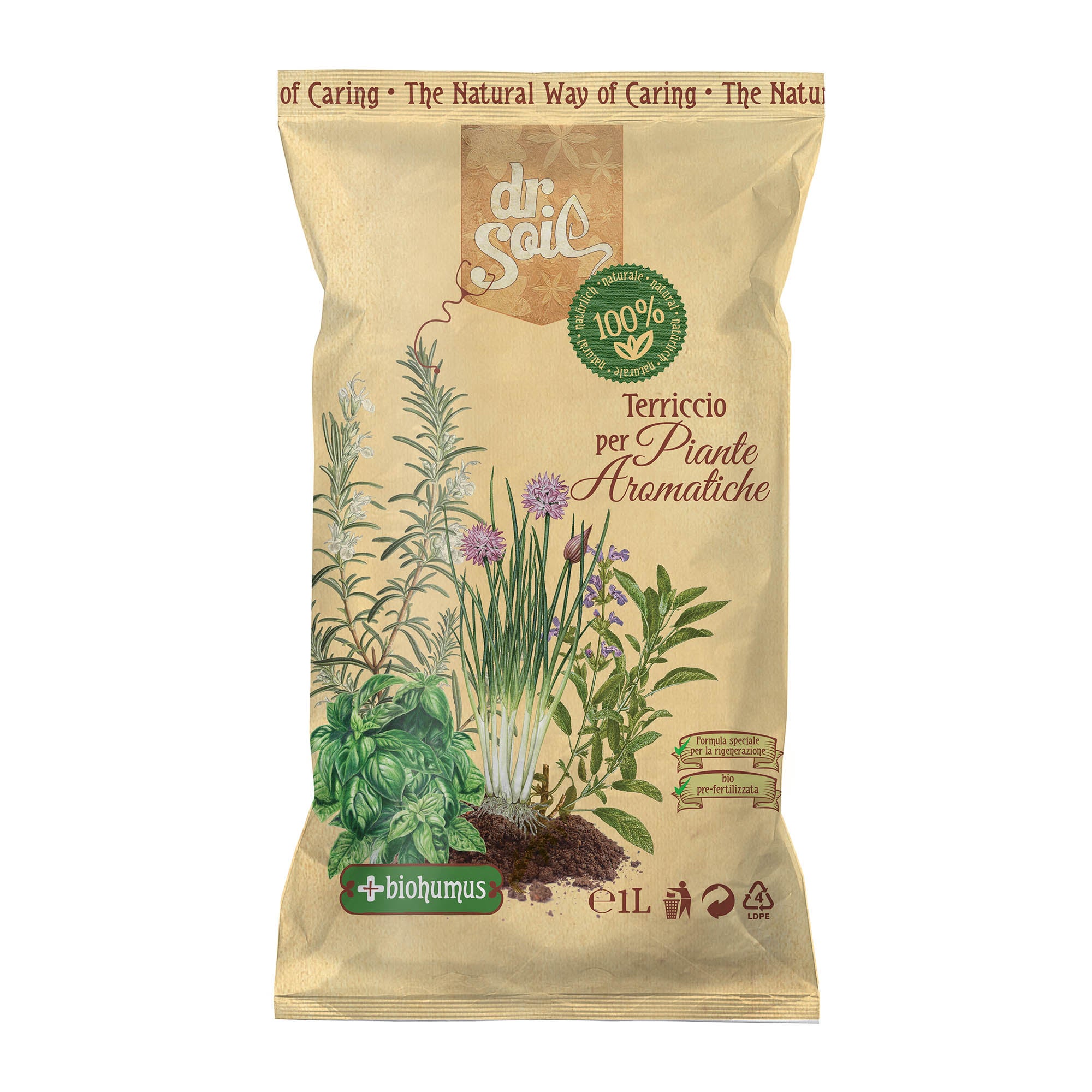 Dr. Soil Terreau pour plantes aromatiques 1l - 7