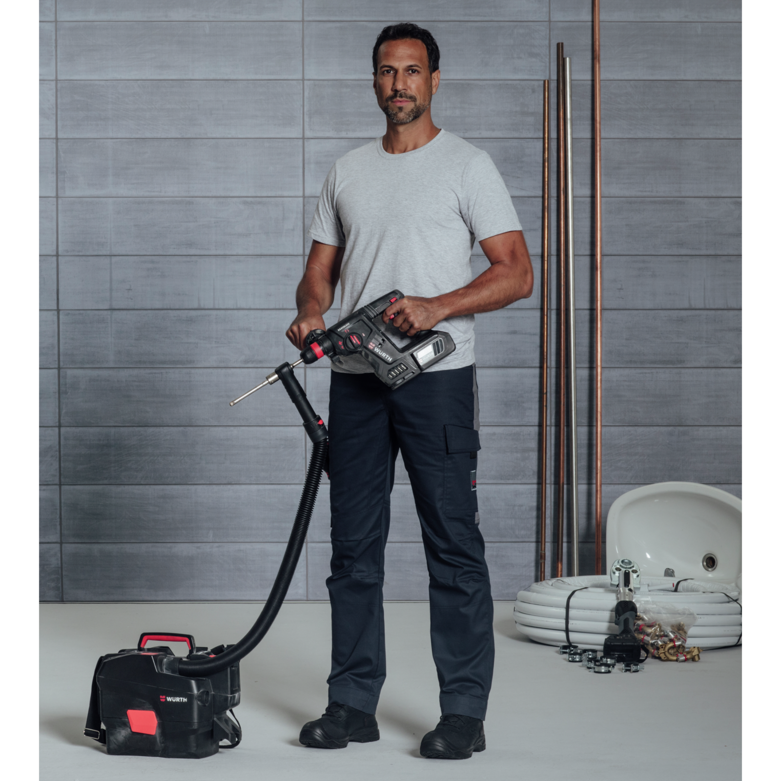 Pantalon de travail Star CP250 bleu marine Würth MODYF - 4