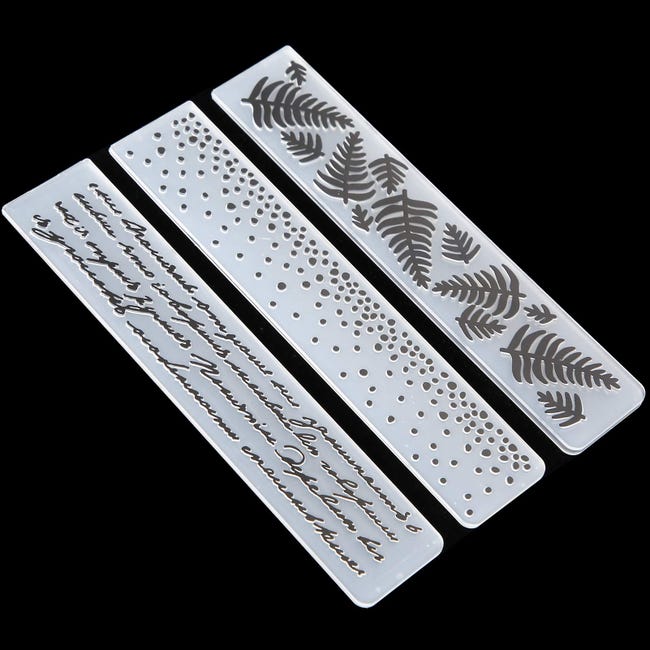 Set Di Fustelle Per Goffratura E Scrapbooking In Acciaio Al Carbonio - Compatibile Con Tutte Le Macchine, Per Biglietti E Album Fai Da Te
