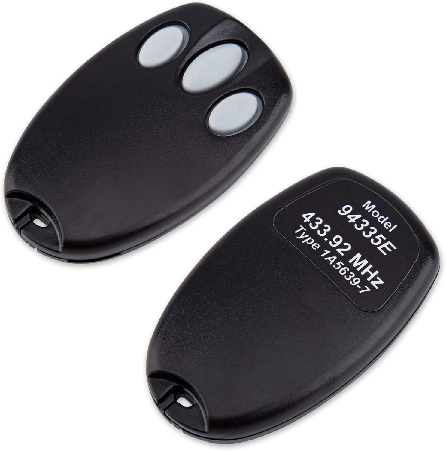 Controle remoto de 433 MHz para porta de garagem compatível com Chamberlain, LiftMaster, Motorlift, Merlin+ – Transmissor de substituição - 4