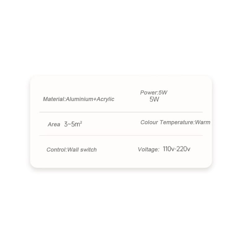 Aplique de pared de vidrio, diseño minimalista moderno, ideal para hoteles, pensiones, dormitorios, lámpara de pared decorativa - Blanco - 4