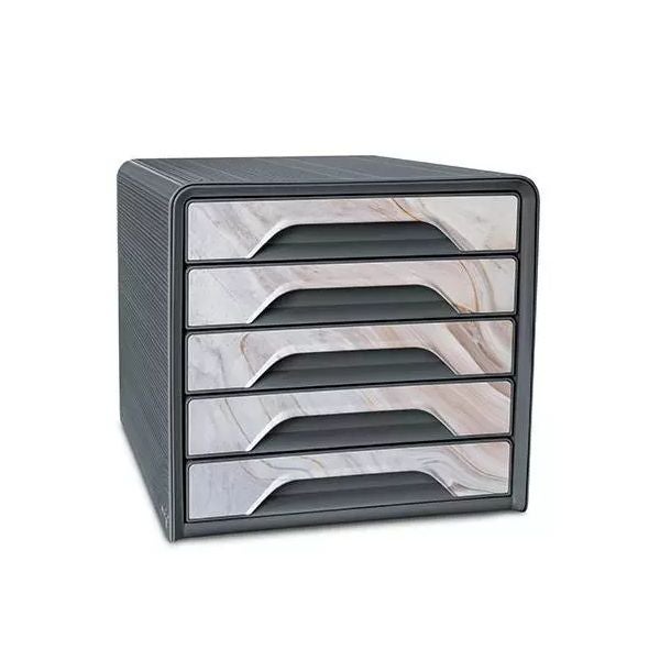 Relaxdays Organiseur de bureau, 4 tiroirs, en bambou et MDF, rangement de bureau (H x l x P) : 13,5 x 33 x 21 cm, naturel/noir Relaxdays Organiseur de bureau, 4 tiroirs, en bambou et MDF, rangement de bureau (H x l x P) : 13,5 x 33 x 21 cm, naturel/noir