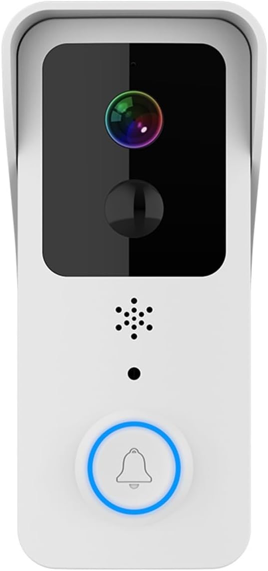 Sonnette extérieure sans fil 5G 2,4 GHz, double Wi-Fi, Tuya 1080p, vidéo, interphone intelligent étanche pour maison - 5