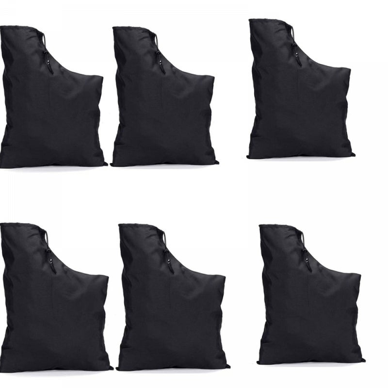 Worek do odkurzacza do liści, wymienny worek do przechowywania dmuchawy do liści, worek do zbierania liści z zamkiem błyskawicznym u dołu