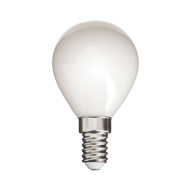 Xanlite - Ampoule Filament LED P45 Opaque dimmable , culot E14, 470 Lumens, Blanc neutre - RFV470POCWD