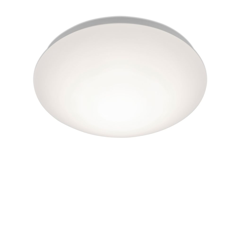 Plafonnier LED 1-flamme - IP20 - Ø280x65mm - Blanc - 3000K - 12W - 1200lm - Briloner - 4