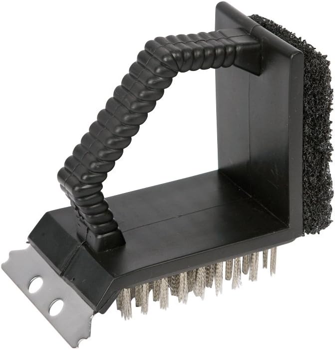 Akcesoria do grilla ze stali nierdzewnej wielofunkcyjna szczotka do czyszczenia grilla drut do grilla