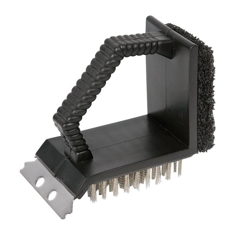 Akcesoria do grilla ze stali nierdzewnej wielofunkcyjna szczotka do czyszczenia grilla drut do grilla