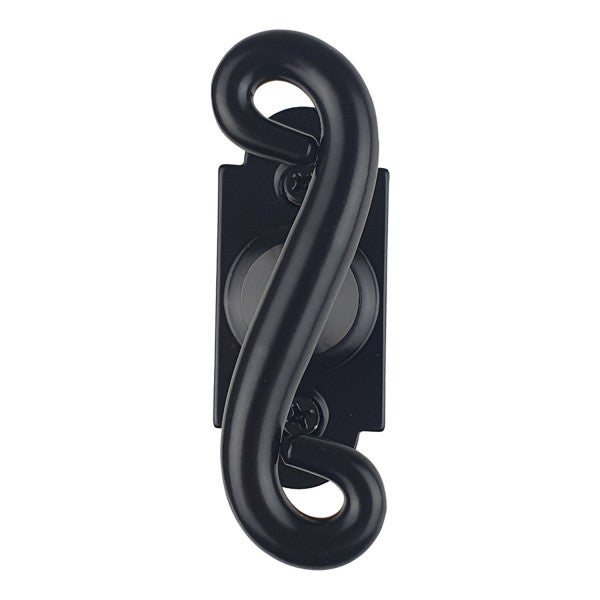 Poignée de fenêtre crémone SOLOGNE, Acier aspect fer noir mat - 3