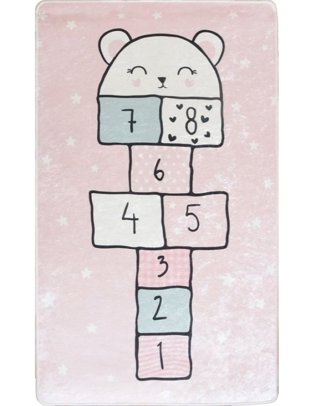 Alfombras Marelle Estrella Rosa - 80x150