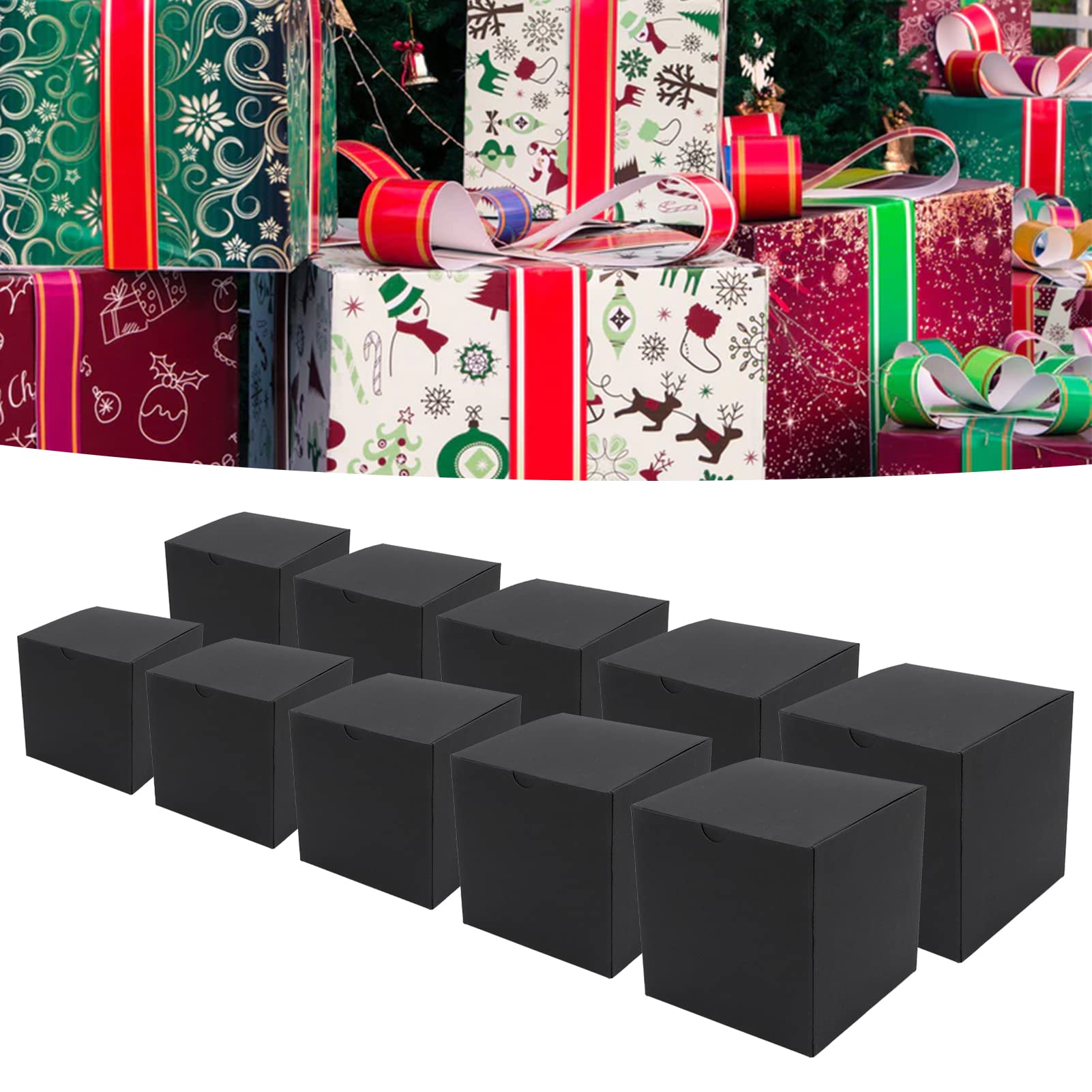 25 Scatole Regalo Con Coperchio E Fiocco Color Champagne | 18x12x4 Cm In Cartone 300g | Per Damigelle, Laurea, Compleanni, Fai Da Te