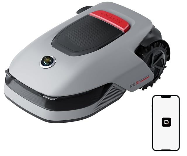 Robot Tondeuse sans Fil Périphérique, 3D-LiDAR , Recommandé 2000m², Contrôle Via App, Gestion intuitive des Zones, Évitement Intelligent des Obstacles