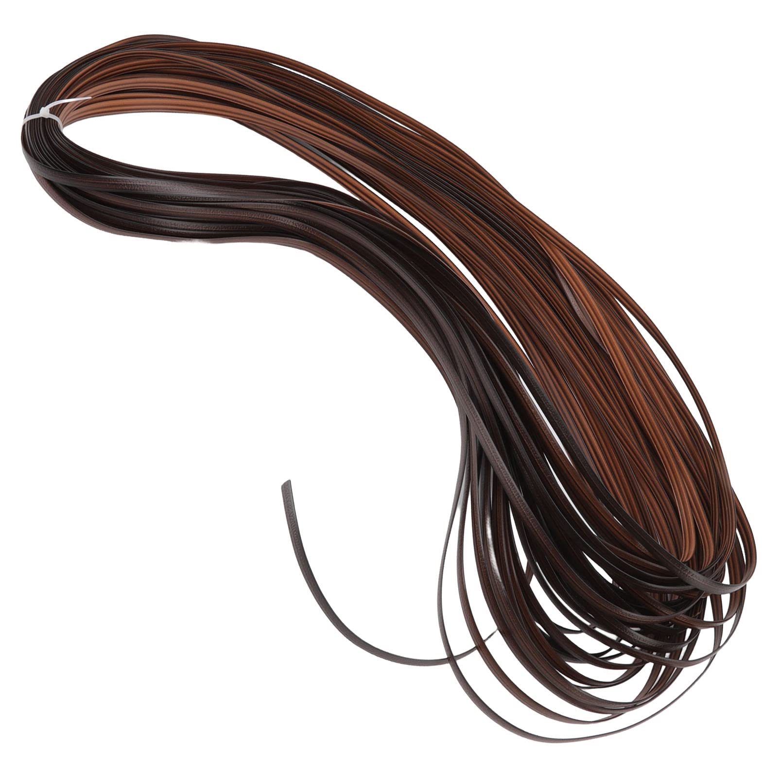 Kit de réparation en rotin synthétique en plastique haute résistance pour meubles (marron - COMFORTXL - 6
