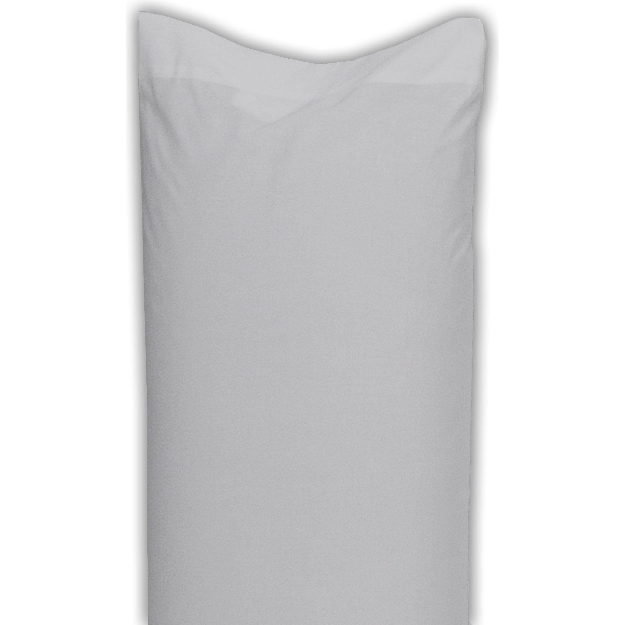 Federa Cuscino 45x100cm Cotone - Confezione Da 2, Antracite, Ipoallergenica E Traspirante - Foto 5