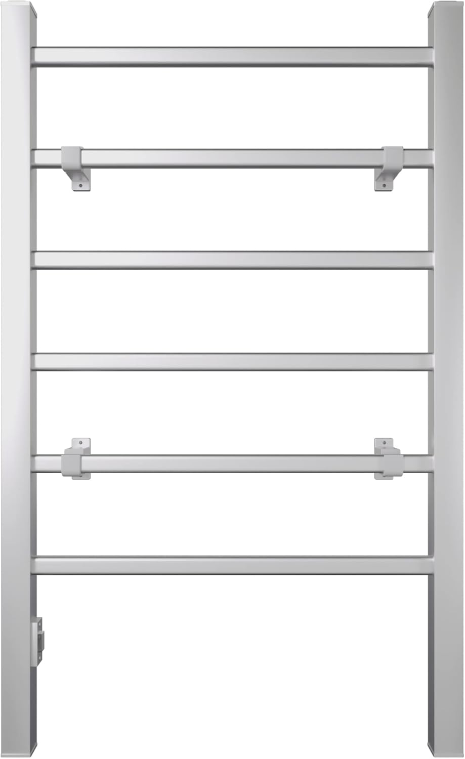 Secador de toalhas elétrico de parede e independente 2 em 1, suporte de parede e suporte de chão, temperatura da superfície 45~50 ℃ - 7