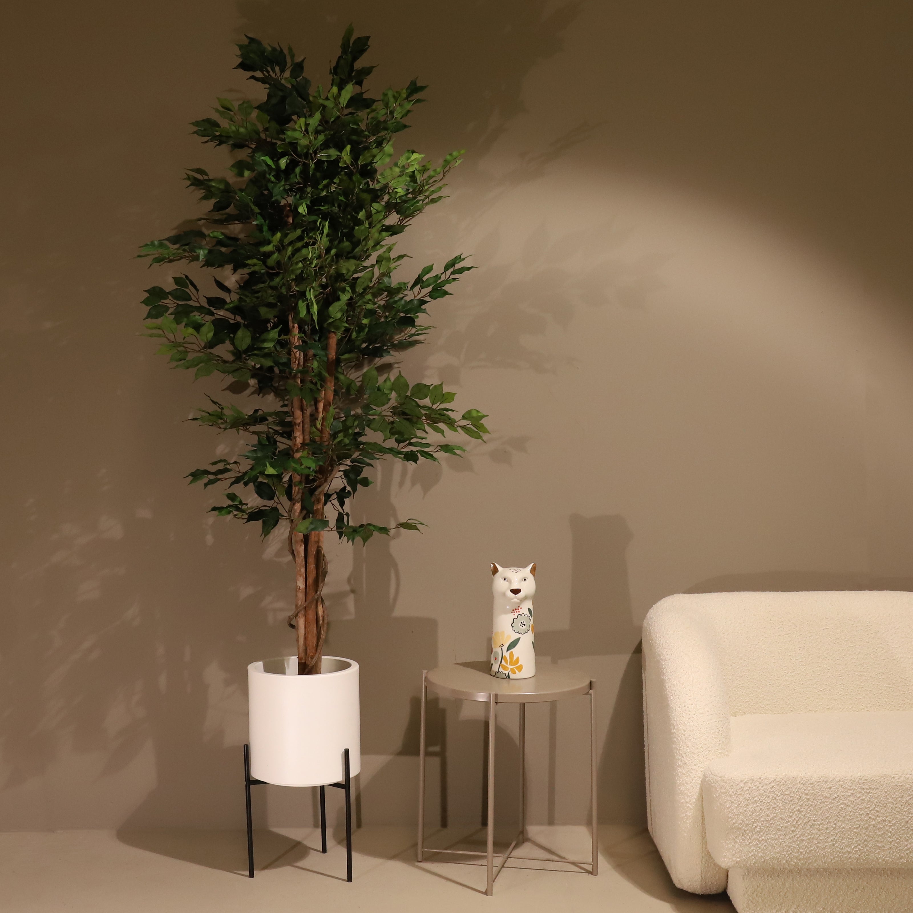 Naturing Monde  Planta Artificial Ficus Matizado 180Cm |, Interior , Leroy Merlin