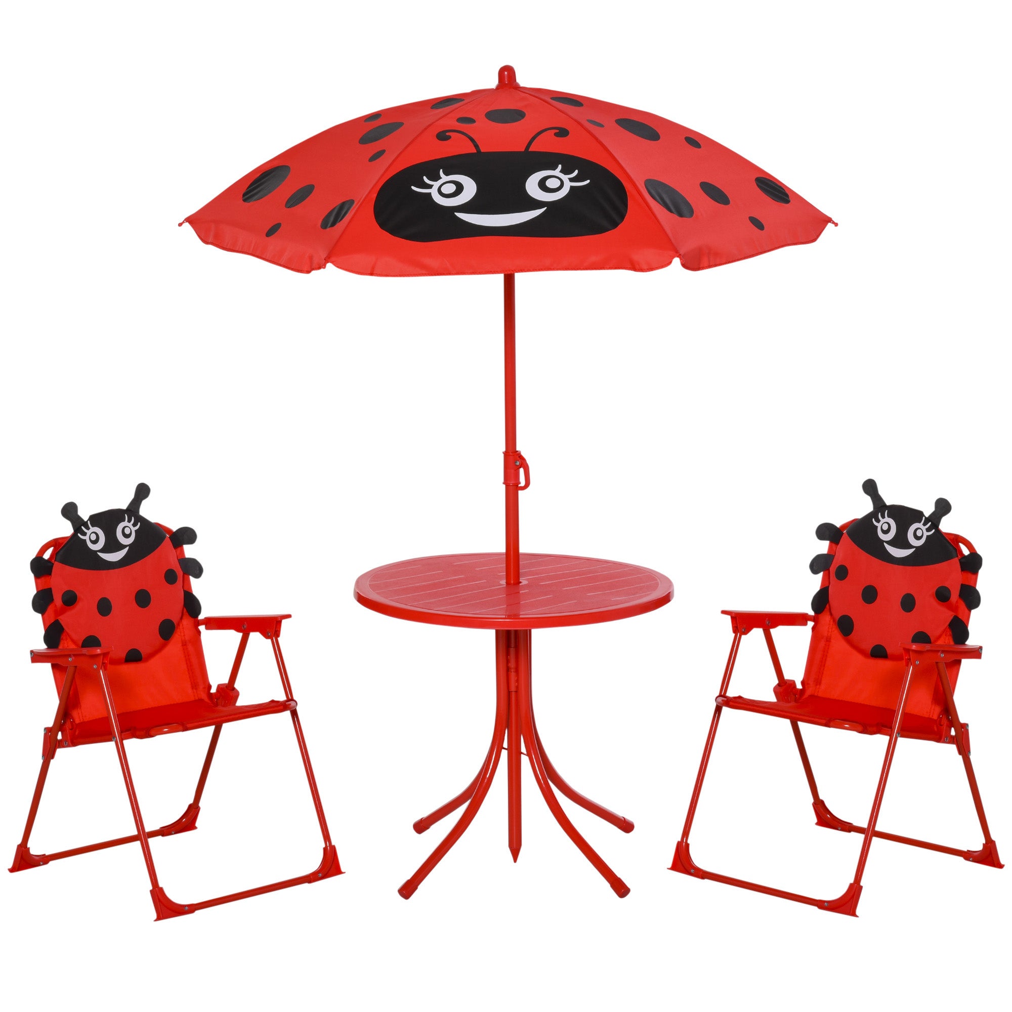 FUN HOUSE Peppa Pig - Salotto da Giardino con Tavolo H.46 x 46 cm, 2