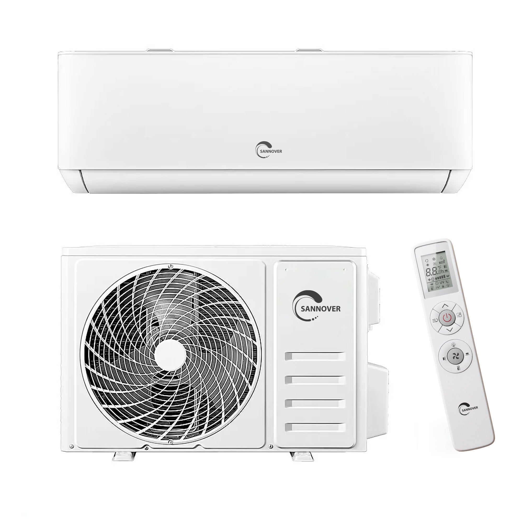 Climatizator split mural reversibil (încălzire/răcire) 2,6 kW / 9000 BTU Osmozra Sannover