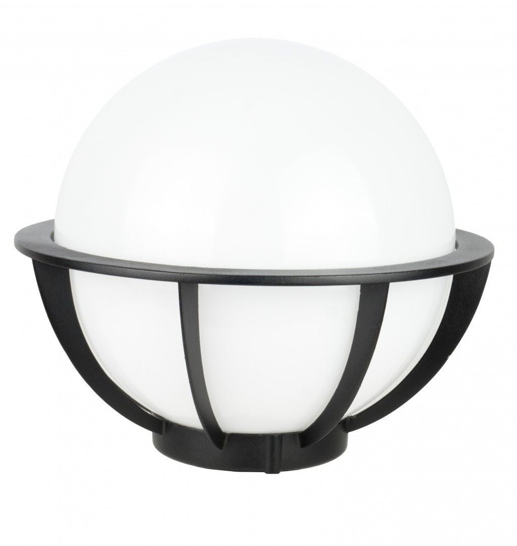 Latarnia ogrodowa Kule czarna 1xE27x60W wym: 270 x 30 x 30 cm aluminium SU-MA