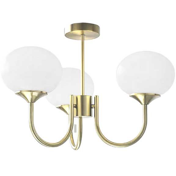 Lampa Sufitowa Wisząca Toolight App1579-3Cp Złoty