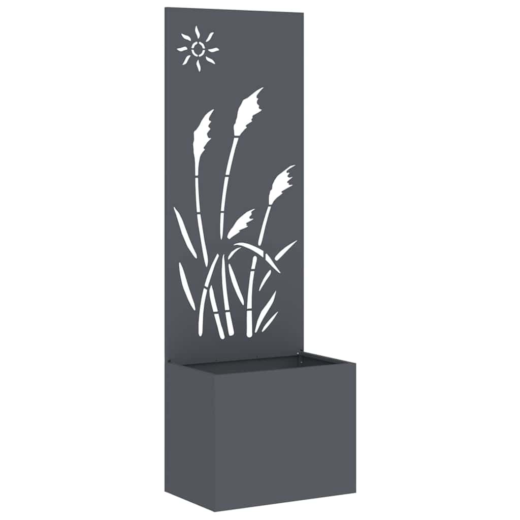 Écran de confidentialité de jardin Anthracite 50 x 140 cm vidaXL - 2