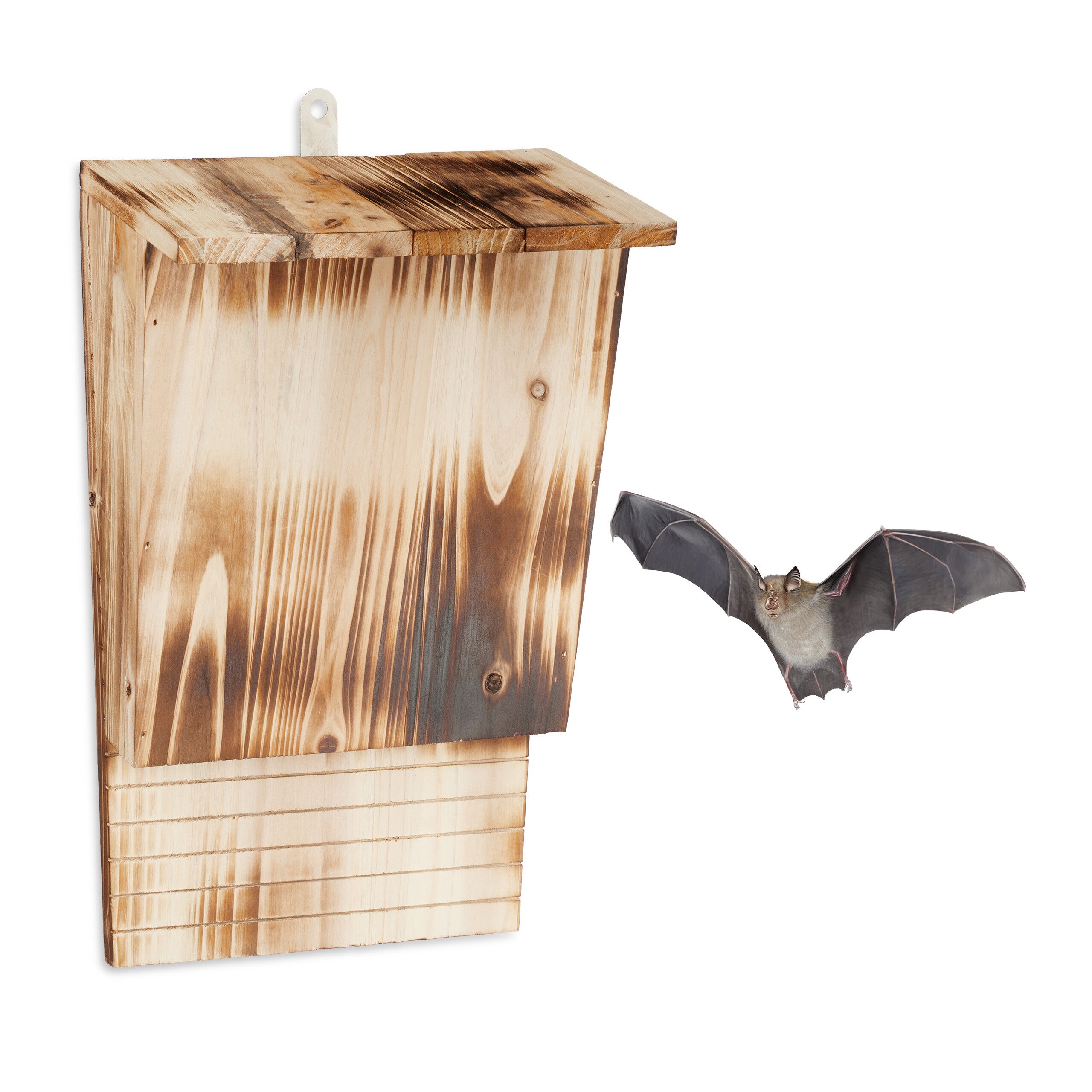 Nichoir à Chauves-Souris En Bois - Abri Naturel Pour Jardin, Protection Des Espèces