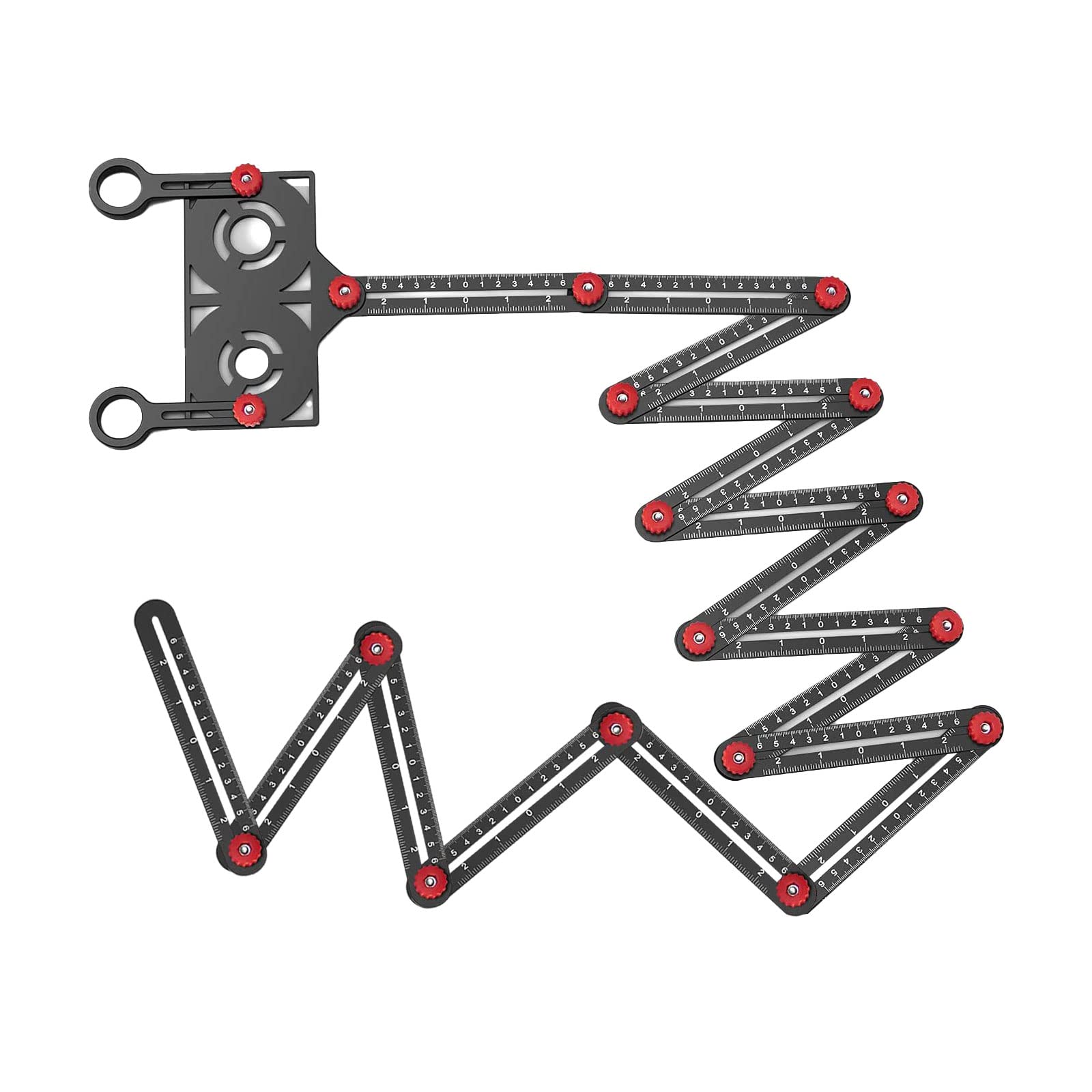 Outil De Mesure D'angle De Vélo – Pour Correction De Posture – Plastique Et Métal – 143 X 64 X 20 Mm – Bleu – Pour Cyclistes Route Et VTT
