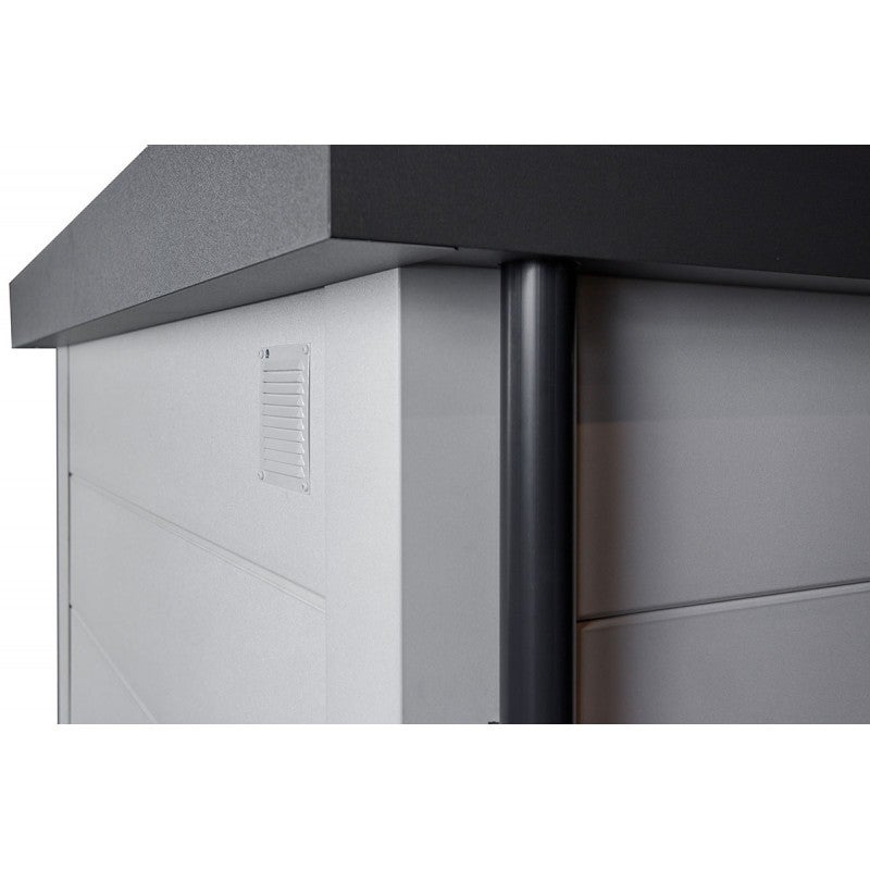 Caseta de Jardin metálica NH11 Iluminado | Blanco / Blanco | 538 x 358 - NOVO HABITAT - 6