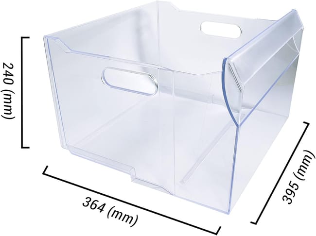 Cassetto Frigorifero Ariston Hotpoint Indesit | Ricambio Originale 430x388x202 Mm - Per Modelli BCB7030AA E Altri - Foto 5