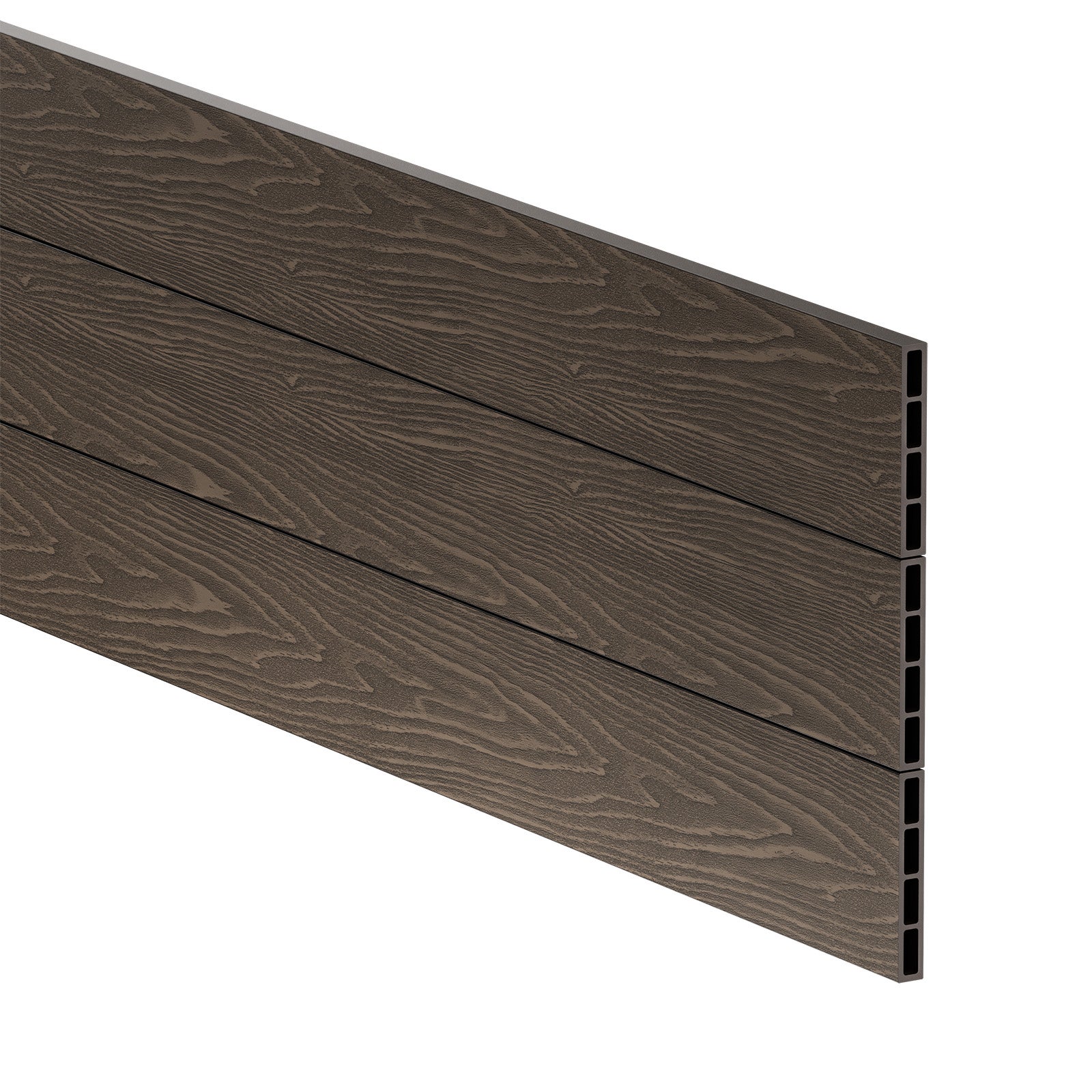 Sztacheta kompozytowa ze strukturą drewna, NORDECK Hageline, Brąz 150 x 20 x 1500 mm