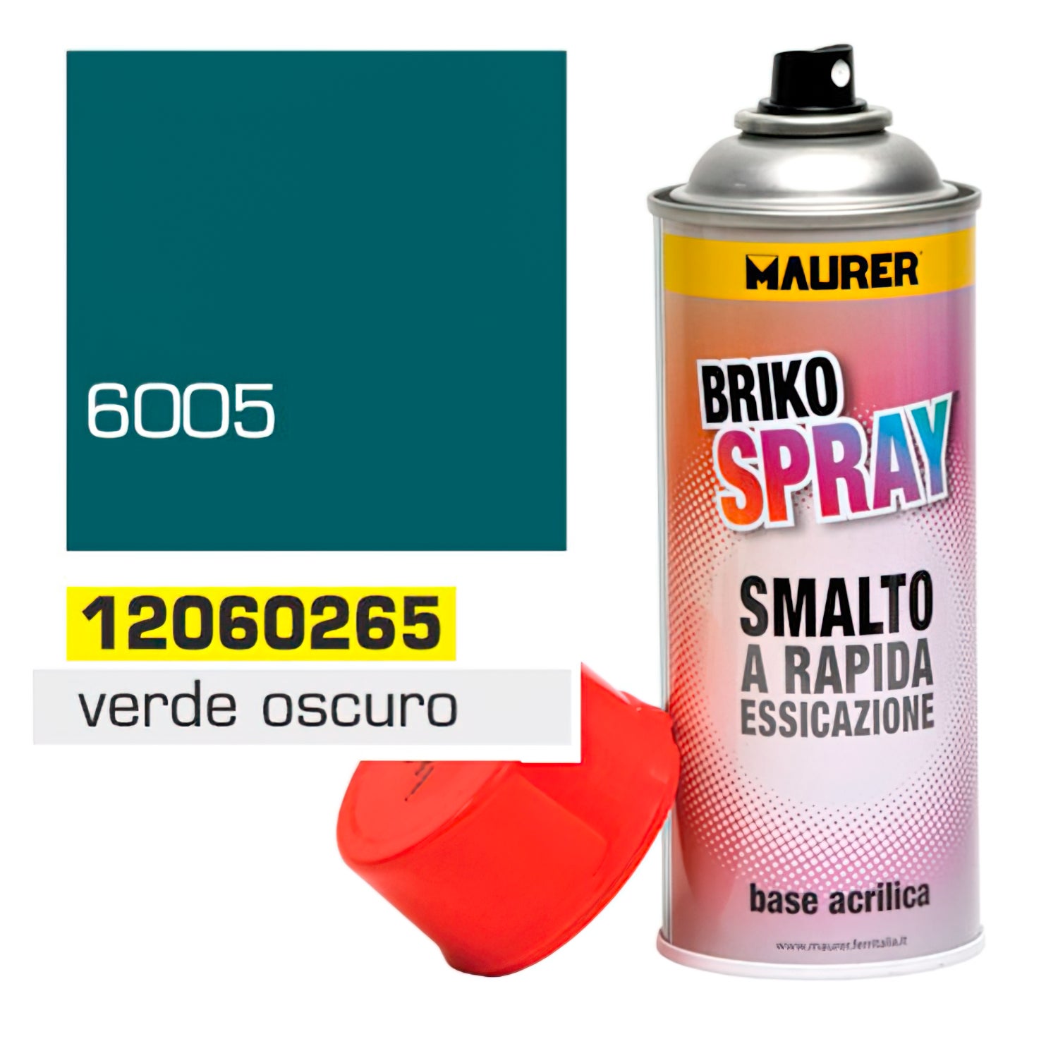 Colorspray Verde Muschio Lucido RAL 6005 Bomboletta Spray Da 400 Ml Promat Chemicals Per 6 39197973 - Foto 10