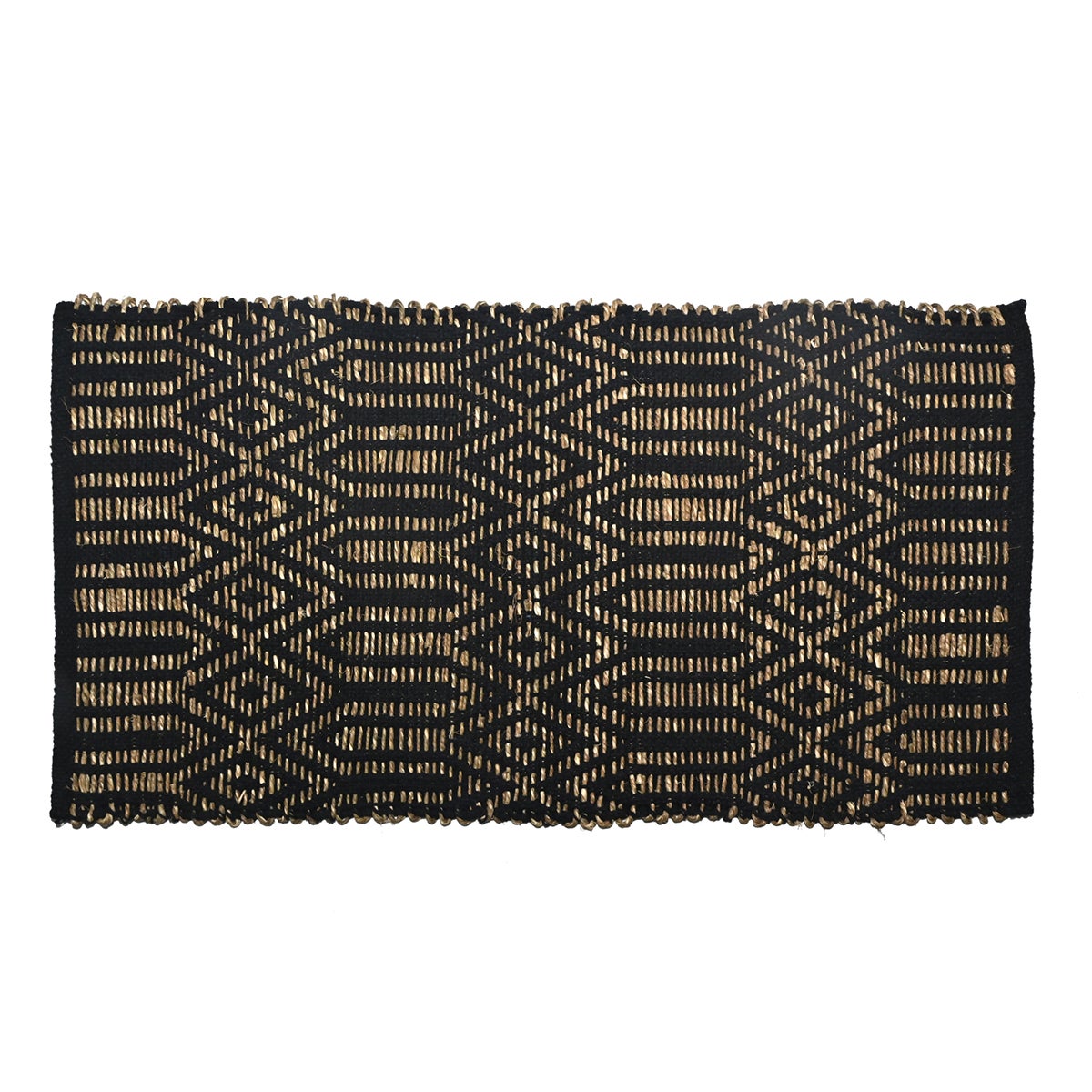 Origen home decor alfombra alfombras   alfombra de entrada negro rectangular - 1x80x50cm